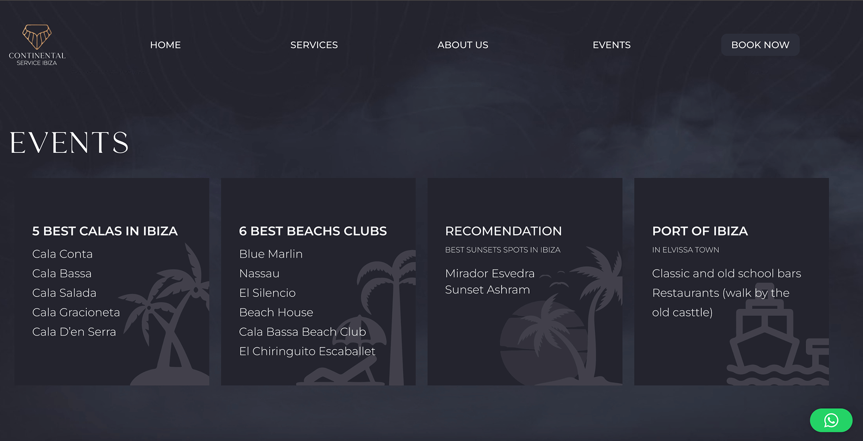 Continental Ibiza — pantalla 4