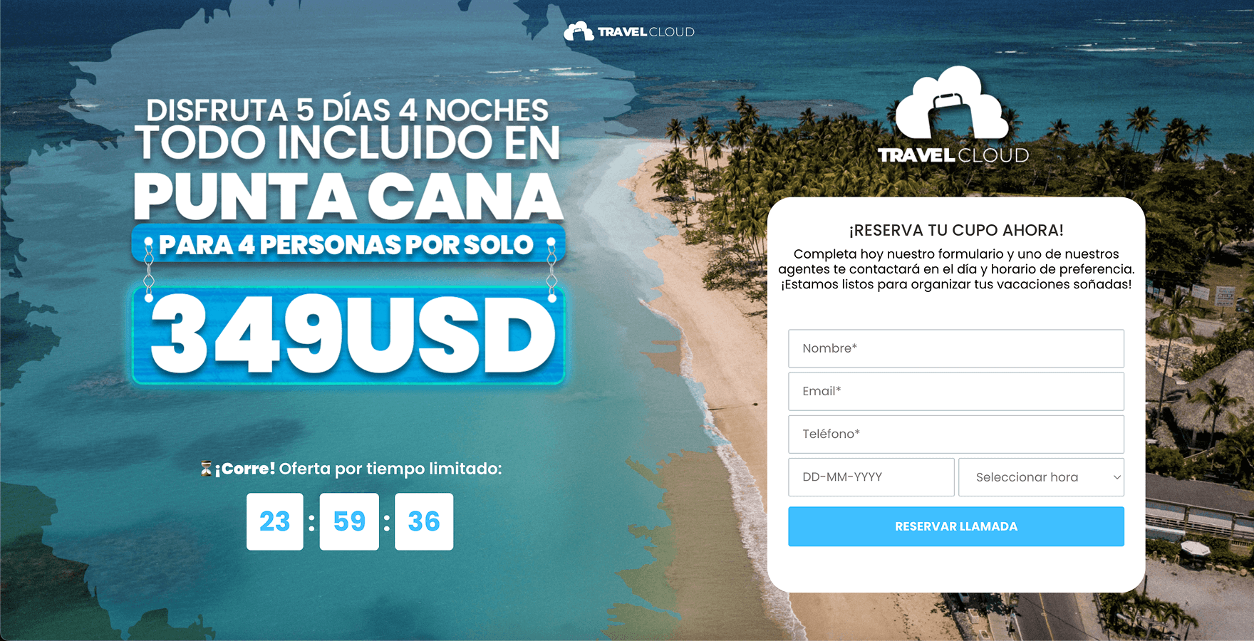 Go Travel Cloud — pantalla 1