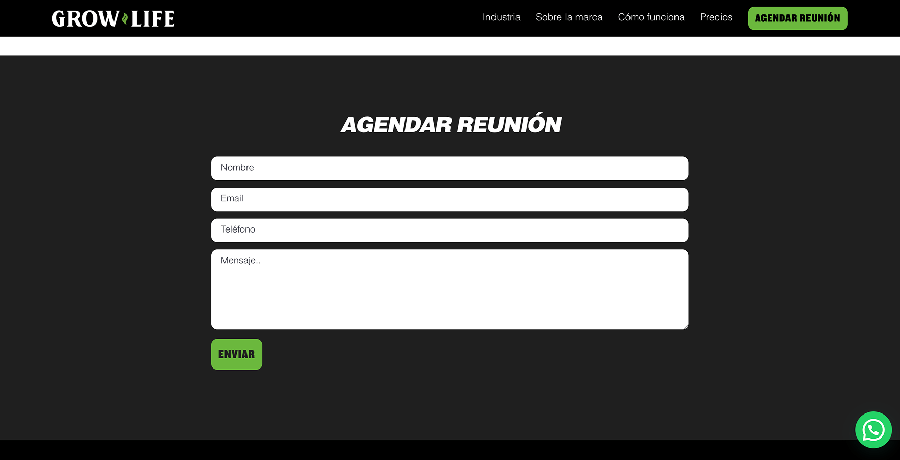 Franquicias Grow Life — pantalla 3