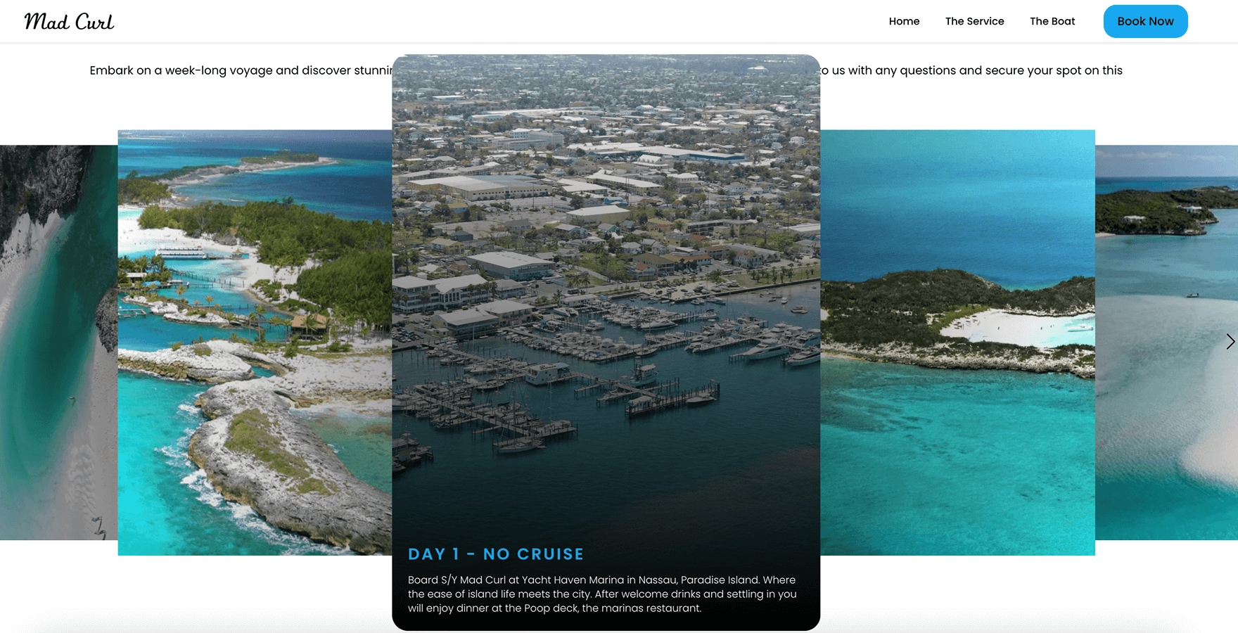 Mad Curl Sailing Charters — pantalla 4