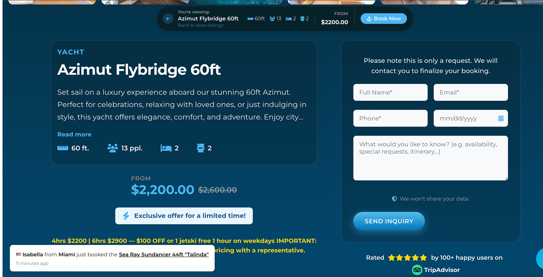 Mr. Sea Miami — screen 4