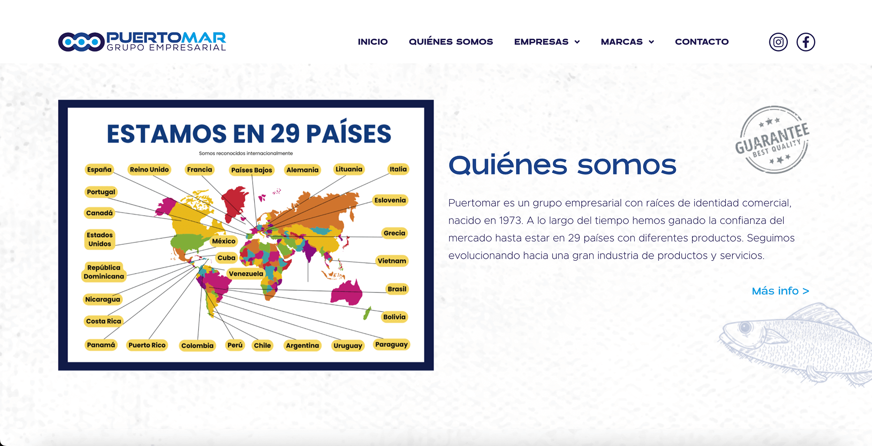 Grupo Puerto Mar — screen 1